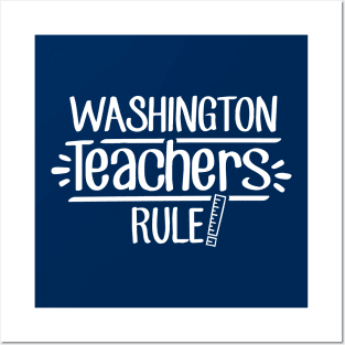 Washington Teachers Rule Posters and Art